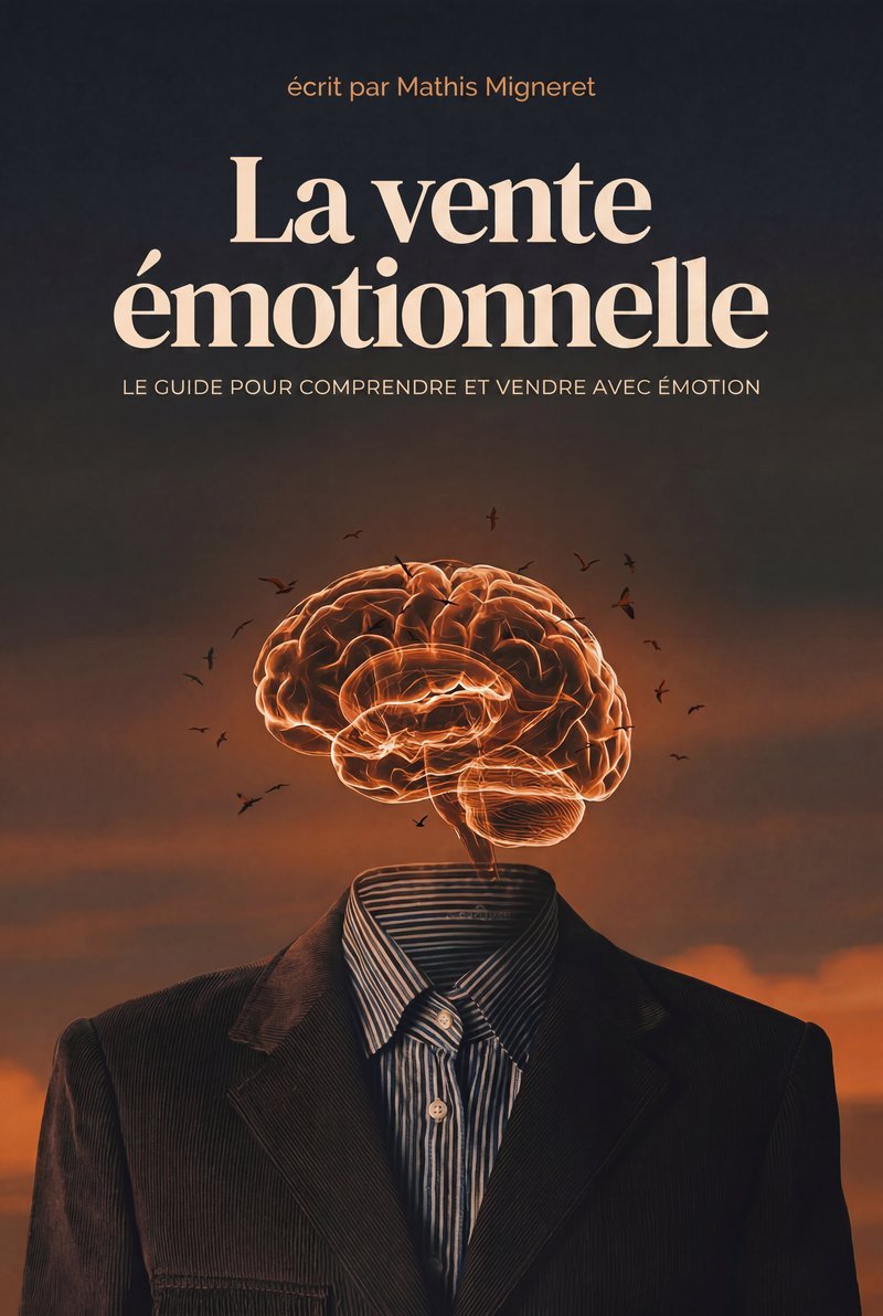 Couverture du livre La vente émotionnelle de Mathis Migneret