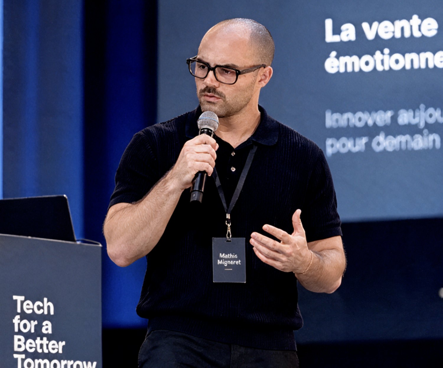 Mathis Migneret en conférence sur la vente émotionnelle